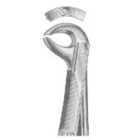 Extracting Forceps English Pattern Fig. 75L