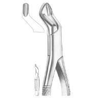 Extracting Forceps For American Pattern Fig. 10S Upper Molars