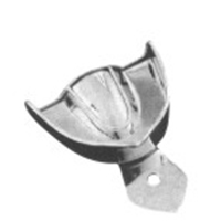 Impression Trays Made of 18/8 Stainless Steel, Solid,Set Of 10 U5