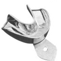 Impression Trays Made of 18/8 Stainless Steel, Solid,Set Of 10 L3