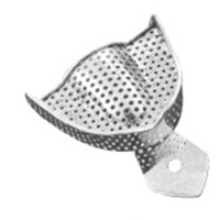 Impression Trays Made of 18/8 Stainless Steel, Solid,Set Of 10 L5