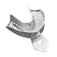 Impression Trays Made of 18/8 Stainless Steel, Perforated,Set of 10 L5