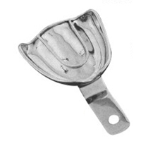 Impression Trays Made Of 18/8 Stainless Steel, Solid Full Denture Set Of 8 XL