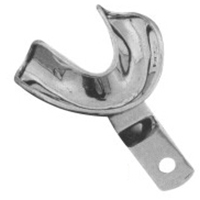 Impression Trays Made Of 18/8 Stainless Steel, Solid Full Denture Set Of 8 XL