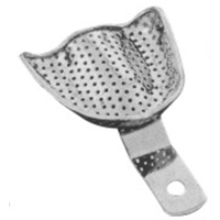 Impression Trays Made Of 18/8 Stainless Steel, Solid Full Denture Set Of 8 L