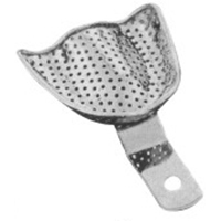 Impression Trays Made Of 18/8 Stainless Steel, Solid Full Denture Set Of 8 M