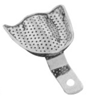 Impression Trays Made Of 18/8 Stainless Steel, Solid Full Denture Set Of 8 S