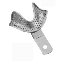 Impression Trays Made Of 18/8 Stainless Steel, Solid Full Denture Set Of 8 XL