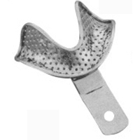Impression Trays Made Of 18/8 Stainless Steel, Solid Full Denture Set Of 8 L