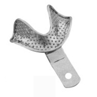 Impression Trays Made Of 18/8 Stainless Steel, Solid Full Denture Set Of 8 S