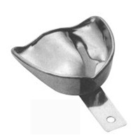 Impression Trays Made Of 18/8 Stainless Steel, Solid Set Of 6 U3
