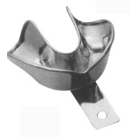 Impression Trays Made Of 18/8 Stainless Steel, Solid Set Of 6 L2