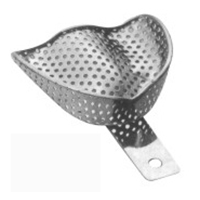 Impression Trays Made Of 18/8 Stainless Steel, Solid Set Of 6 U3