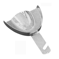Impression Trays Made Of 18/8 Stainless Steel, English Pattern Set Of 8 Upper