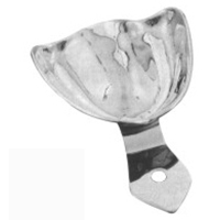 Impression Trays Made Of 18/8 Stainless Steel, Solid Full Denture Set Of 8 XL