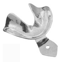 Impression Trays Made Of 18/8 Stainless Steel, Solid Full Denture Set Of 8 XL