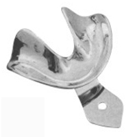Impression Trays Made Of 18/8 Stainless Steel, Solid Full Denture Set Of 8 L