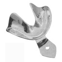 Impression Trays Made Of 18/8 Stainless Steel, Solid Full Denture Set Of 8 M