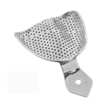 Impression Trays Made Of 18/8 Stainless Steel, Solid Full Denture Set Of 8 XL