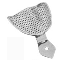 Impression Trays Made Of 18/8 Stainless Steel, Solid Full Denture Set Of 8 L