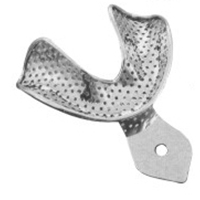 Impression Trays Made Of 18/8 Stainless Steel, Solid Full Denture Set Of 8 XL
