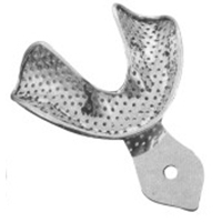 Impression Trays Made Of 18/8 Stainless Steel, Solid Full Denture Set Of 8 L