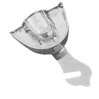 Impression Trays Made Of 18/8 Stainless Steel, Perforated Full Denture Set Of 8 S U0