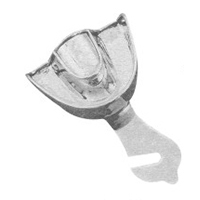 Impression Trays Made Of 18/8 Stainless Steel, Perforated Full Denture Set Of 8 S U1