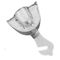 Impression Trays Made Of 18/8 Stainless Steel, Perforated Full Denture Set Of 8 S U2