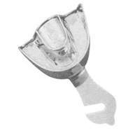 Impression Trays Made Of 18/8 Stainless Steel, Perforated Full Denture Set Of 8 S U3