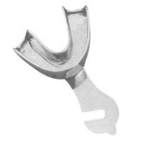 Impression Trays Made Of 18/8 Stainless Steel, Perforated Full Denture Set Of 8 S L3