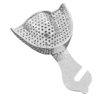 Impression Trays Made Of 18/8 Stainless Steel, Perforated Full Denture Set Of 8 S U0