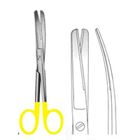 Scissors With Tungsten Carbide Inserts Standard 14.5Cm 16.5Cm 18.5Cm