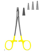 needle Holder with Tungsten Carbide Inserts Baumgartner 145 mm