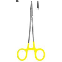 needle Holder with Tungsten Carbide Inserts Crile-Wood 15 cm
